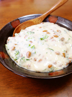 ネバトロ〜納豆白和え-レシピのメイン写真