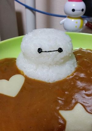 失敗知らずのデコカレー♪ベイマックス編!-レシピのメイン写真