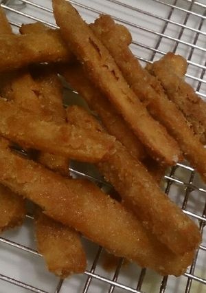 カレー風味★ゴボウの竜田揚げ-レシピのメイン写真