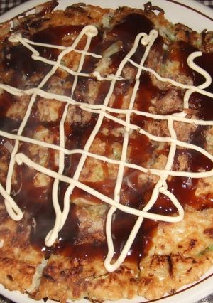 シーチキンでヘルシーツナのお好み焼き-レシピのメイン写真