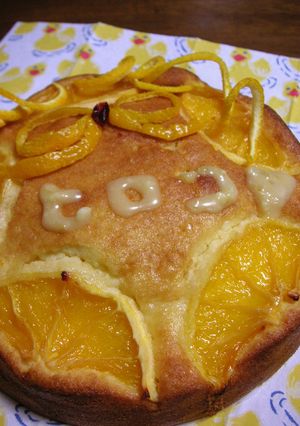 オレンジの香り爽やかホワイトチョコケーキ-レシピのメイン写真