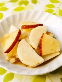 ☺簡単和え物♪長芋とりんごのサラダ☺-レシピのメイン写真