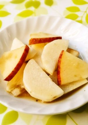 ☺簡単和え物♪長芋とりんごのサラダ☺-レシピのメイン写真