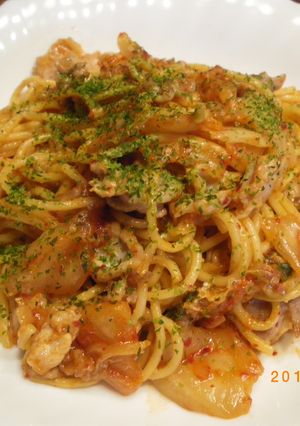 おひとりさまの味噌キムチ焼きそば-レシピのメイン写真