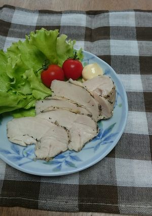 簡単鶏ハム-レシピのメイン写真