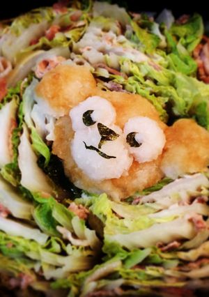 大根おろしアート de ダッフィー♡-レシピのメイン写真