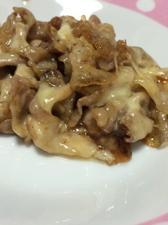 侘しい豚肉料理-レシピのメイン写真