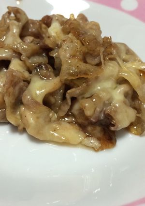 侘しい豚肉料理-レシピのメイン写真