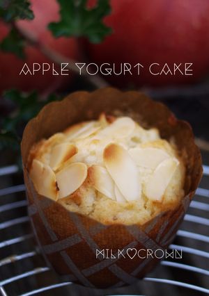 りんごとクルミのケーキ-レシピのメイン写真