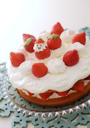 サンタさんのクリスマスケーキ-レシピのメイン写真