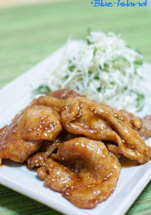 コチュジャンで♪あまカラ生姜焼き♪-レシピのメイン写真