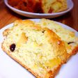 卵なしHMりんごレーズンたっぷりケーキ