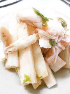 長芋とささみの梅肉和え-レシピのメイン写真