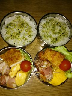 お弁当に!簡単うずらの卵ベーコン巻き♪-レシピのメイン写真
