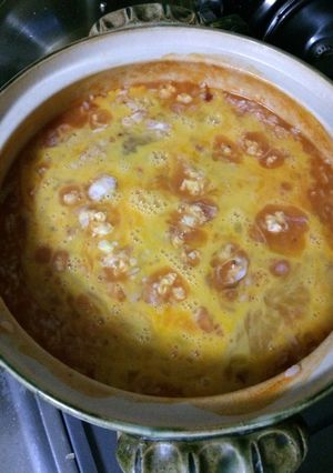 手抜き鍋でオムライス風-レシピのメイン写真