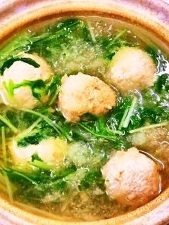 ✿やみつき鶏団子おろし鍋✿-レシピのメイン写真