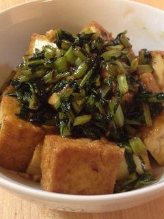 ☆焼き鳥のタレで☆厚揚げの炒め物-レシピのメイン写真