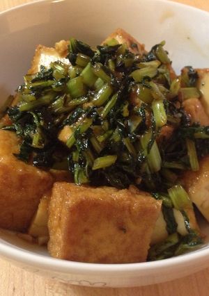 ☆焼き鳥のタレで☆厚揚げの炒め物-レシピのメイン写真