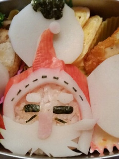妖怪ウォッチ サンタク老師 キャラ弁-レシピのメイン写真