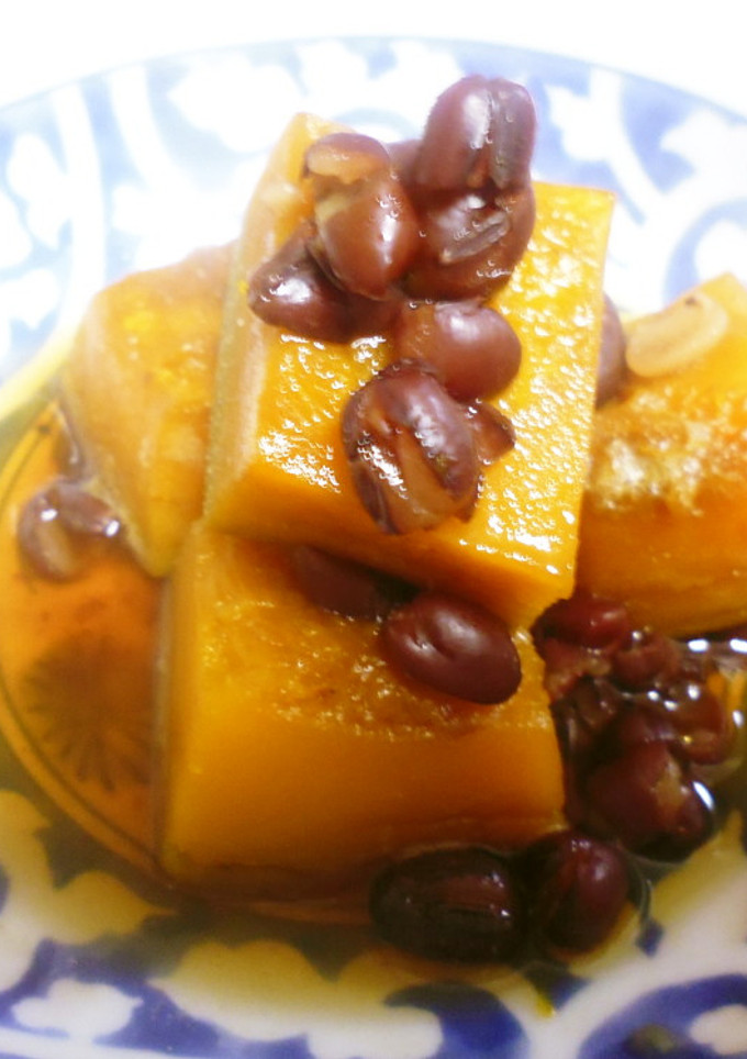 冬至　甘納豆で南瓜のいとこ煮-レシピのメイン写真