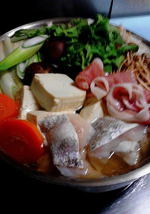 冷蔵庫の整理☆山茶茸の寄せ鍋(醤油味)-レシピのメイン写真