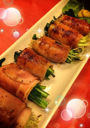ベーコン野菜巻き-レシピのメイン写真
