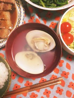 はまぐりのお吸い物-レシピのメイン写真