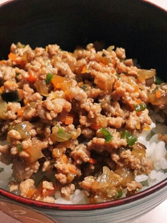 *野菜入りそぼろ丼*-レシピのメイン写真