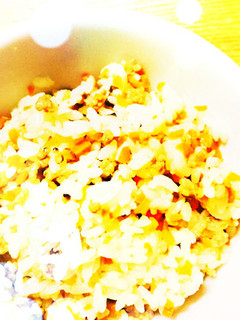 簡単 美味しい ひき肉の混ぜご飯-レシピのメイン写真