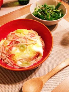 冷凍炒飯をご馳走に☆簡単中華風オムライス-レシピのメイン写真