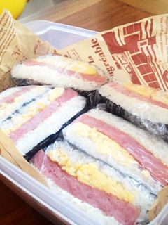 スパムと卵焼きのおにぎらず。-レシピのメイン写真