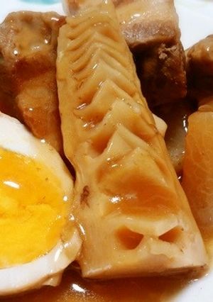 ◆ひと工夫DEとろける豚角煮♪◆-レシピのメイン写真
