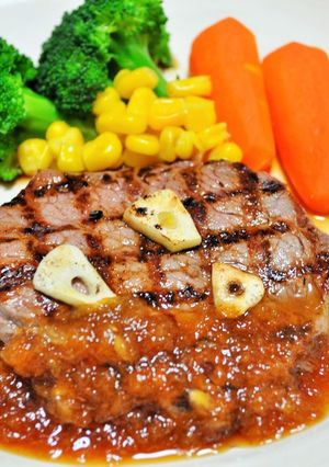 牛肉ステーキ-レシピのメイン写真
