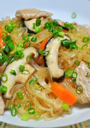 豚肉と春雨の中華炒め-レシピのメイン写真