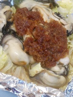 ♪白菜と牡蠣のホイル焼き♪-レシピのメイン写真