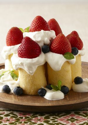 ふわふわキャンドルケーキ-レシピのメイン写真