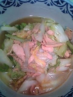 簡単♪白菜とツナのくたくた煮-レシピのメイン写真