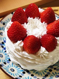 お子ちゃまケーキ♡卵、乳製品不使用♡-レシピのメイン写真