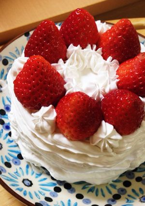 お子ちゃまケーキ♡卵、乳製品不使用♡-レシピのメイン写真
