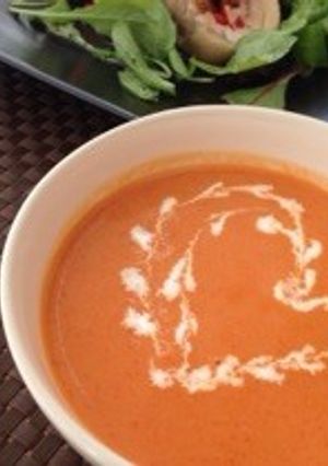 トマトの豆乳スープ-レシピのメイン写真