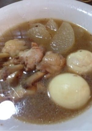 簡単！手羽元と大根の煮物ちょっと中華風♪-レシピのメイン写真