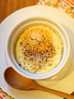 ほうれん草と生ハムのエッグココット-レシピのメイン写真