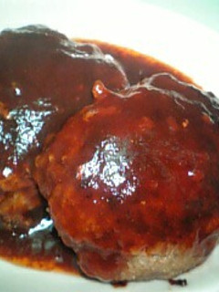 ごはんがすすむ♪うちのハンバーグ♪-レシピのメイン写真