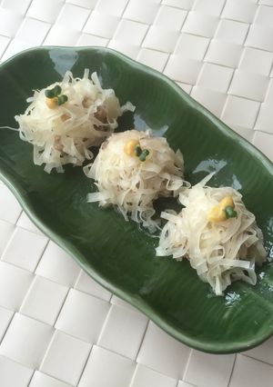 簡単！豆腐シュウマイ！レンジでヘルシー！-レシピのメイン写真