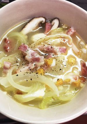 レンジで簡単カップスープアレンジ-レシピのメイン写真
