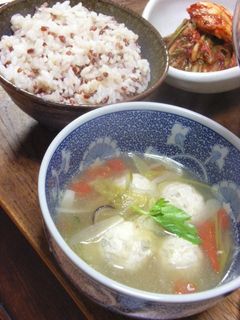 鶏団子のトマトスープ-レシピのメイン写真