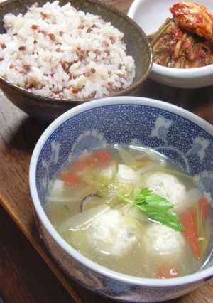 鶏団子のトマトスープ-レシピのメイン写真