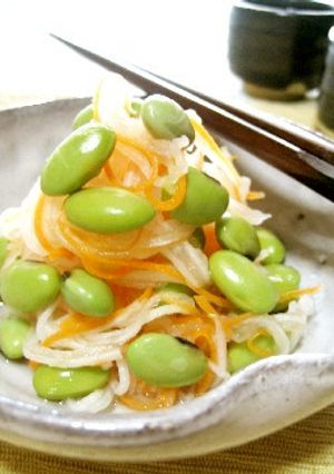 ひたし豆入り♪紅白生酢-レシピのメイン写真