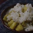 残りさつま芋ごはん