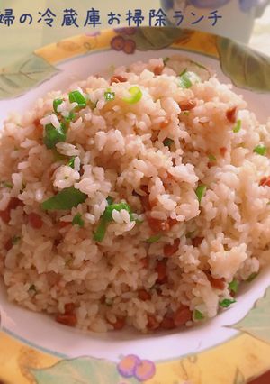 卵なしの納豆チャーハン-レシピのメイン写真